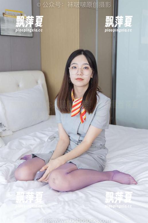 BoBoSocks袜啵啵-奶油 BoBoSocks袜啵啵 - 哇!奶油黑丝花絮版美图,我的心又被俘了。