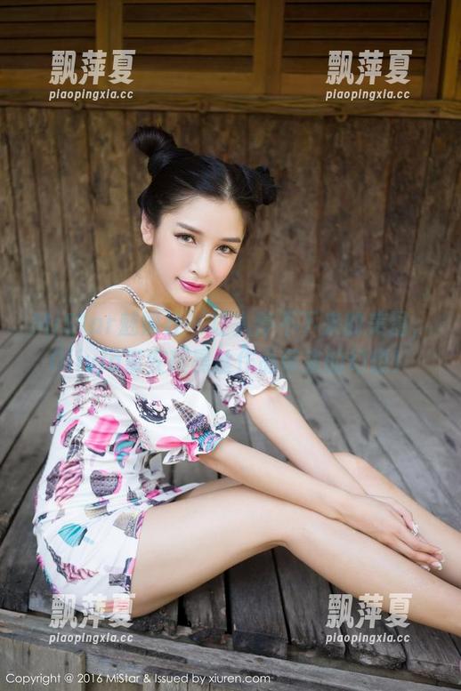 MiStar魅妍社 - 让人停不下来的美图，Olivia童安琪黑丝作品带来的幻想！