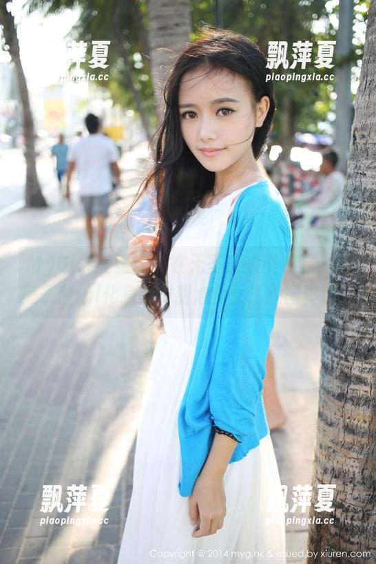 MyGirl美媛馆 - 在无圣光的洗礼下，糯美子Mini化身七夕甜心美女！原图真香！