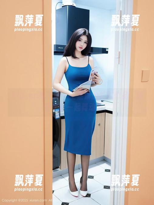 Xiuren秀人网 - 王紫琳的礼服作品：跟着光影一起舞动吧！