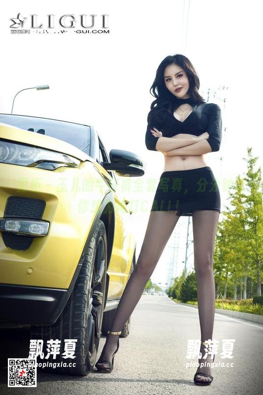 丽柜 - 玉儿的牛仔裤全套写真，分分钟让你想为她打CALL！