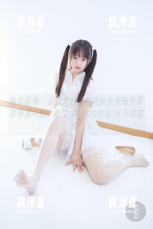 稚乖画册 - 炎炎夏日，夜夜的免费图片带你清凉一夏，晴空-0480D白丝JK不容错过！