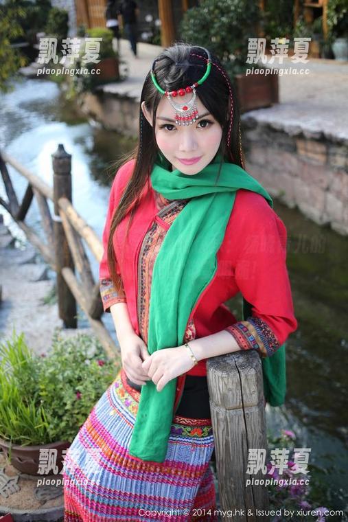 美媛馆 - 在短裤里找到快乐：杨晓青儿的写真，心情瞬间变明媚！